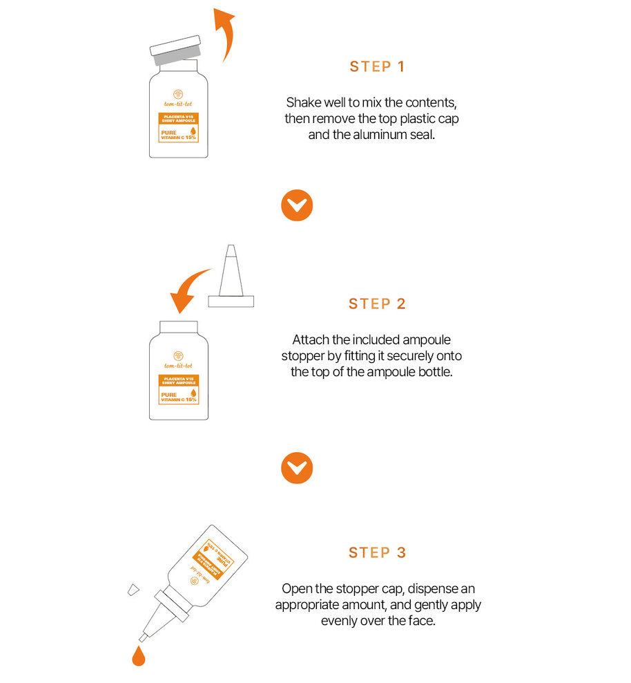 PLACENTA V15 SHINY AMPOULE